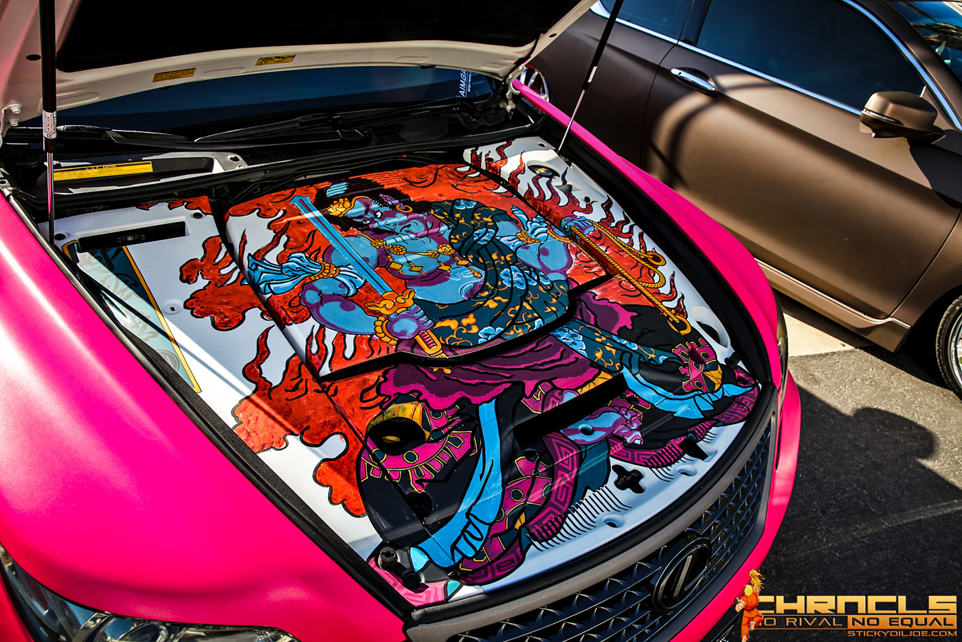 ls460 engine cover at vip fest 2014
